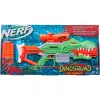 Blaster de Dardos Motorizado HASBRO Nerf DinoSquad Rex-Rampage - Verde/Laranja