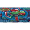 Blaster de Dardos Motorizado HASBRO Nerf DinoSquad Rex-Rampage - Verde/Laranja