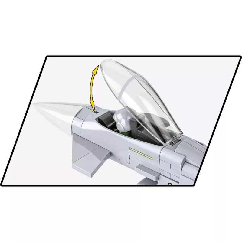 COBI Eurofighter Typhoon Kit de Construção de Blocos Escala 1:48 455 Peças