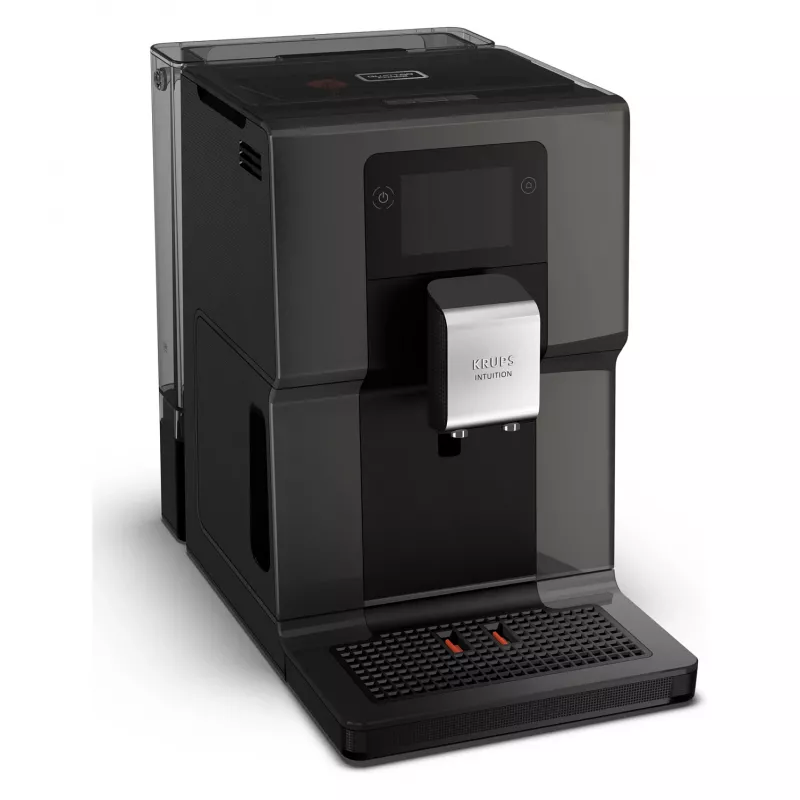 Máquina de Café Automática KRUPS Intuition Preference EA872B10 com Preparador de Cappuccino, 15 bar, Preto