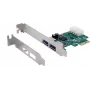 Placa EXSYS EX-11042 PCIe USB 3.2 Gen 1 com 2 Portas Chipset NEC