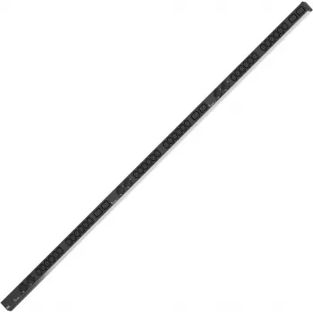 Bachmann IT PDU Basic PDU para rack 1U - 8 tomadas C13, 16A, 230V, cabo 1,8m, preto