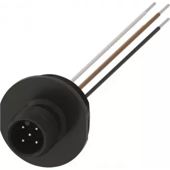 Siemens 3SY3128 Ficha de aparelho para interruptores de posição, 5 polos, ligações por parafuso, IP65, preto/cinzento