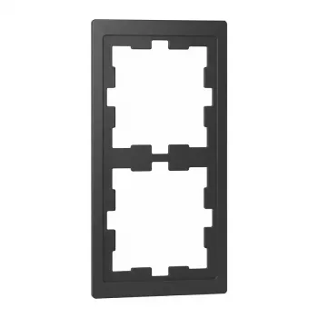 Merten D-Life Moldura 2 módulos antracite MEG4020-6534