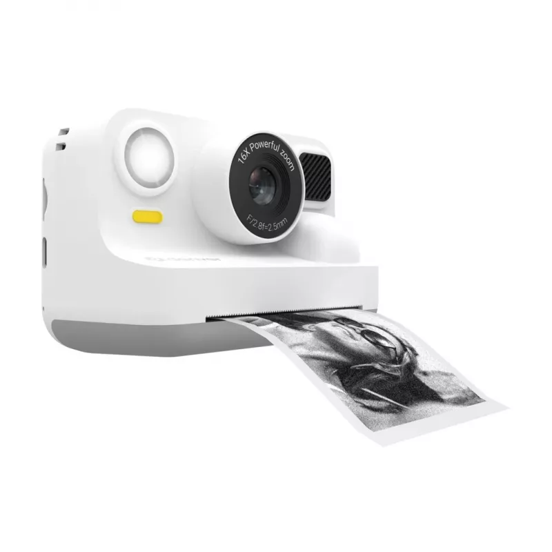 Denver KPC-1374BTW Máquina fotográfica infantil branca com impressora