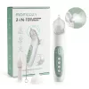 Momcozy BN007 BreezyClear Aspirador nasal elétrico 2 em 1 com spray salino e sucção
