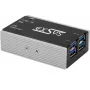 EXSYS EX-1181HMS-WT Hub USB 3.2 Gen 1 de 4 portas em metal, proteção ESD 15kV, -40°C a +85°C
