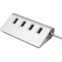 Exsys Hub USB 3.2 Gen 1 4 portas com cabo de 30cm - preto