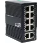 Exsys EX-62026PoE Switch industrial mini 10 portas Gigabit PoE+ 12-48VDC