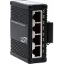EXSYS EX-62021PoE-P switch micro industrial Gigabit de 5 portas com PoE-Pass-Through, não gerido
