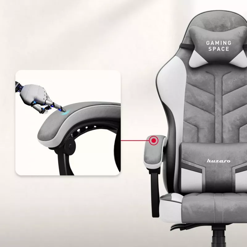Huzaro Force 2.7 Grey cadeira gaming