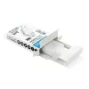 EVERACTIVE carregador GaN 45W USB-C QC3.0 SC-465Q branco
