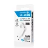 EVERACTIVE carregador GaN 45W USB-C QC3.0 SC-465Q branco