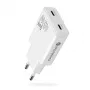 EVERACTIVE carregador GaN 45W USB-C QC3.0 SC-465Q branco