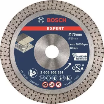 Bosch Expert for HardCeramic disco de corte diamantado 76x22,23x1,9x10 mm 1 unid.