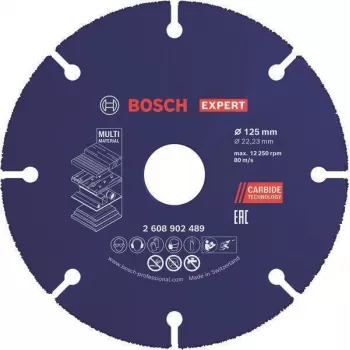 Bosch Expert for Metal disco de corte 125 x 1,0 x 22,23 mm (2608902489)