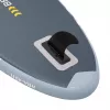 REBEL ACTIVE prancha SUP insuflável pequena cinzenta RBA-4511
