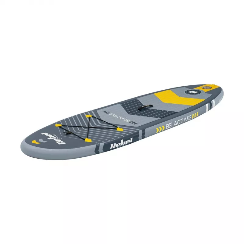 REBEL ACTIVE prancha SUP insuflável pequena cinzenta RBA-4511
