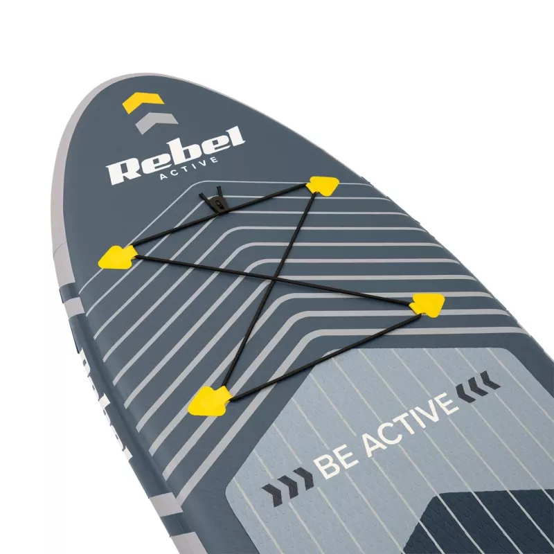 REBEL ACTIVE prancha SUP insuflável pequena cinzenta RBA-4511