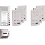 TechniSat TCS Sistema de Intercomunicador Áudio Conjunto PPAF06-EN/02 AP Mãos-Livres 6 Participantes