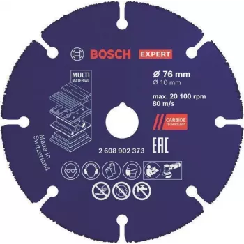 Bosch EXPERT Disco de Corte Multi Material Carbide 76 x 10mm 1 unid.
