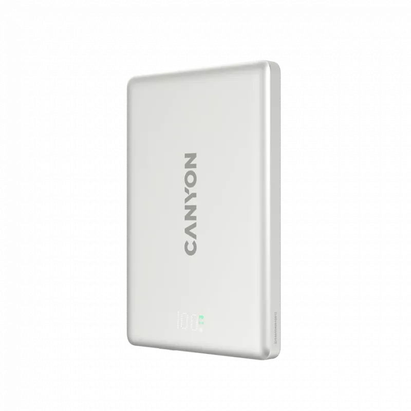 CANYON OnPower 500 PD20W Power Bank Magnético 5000mAh Alumínio Star Grey