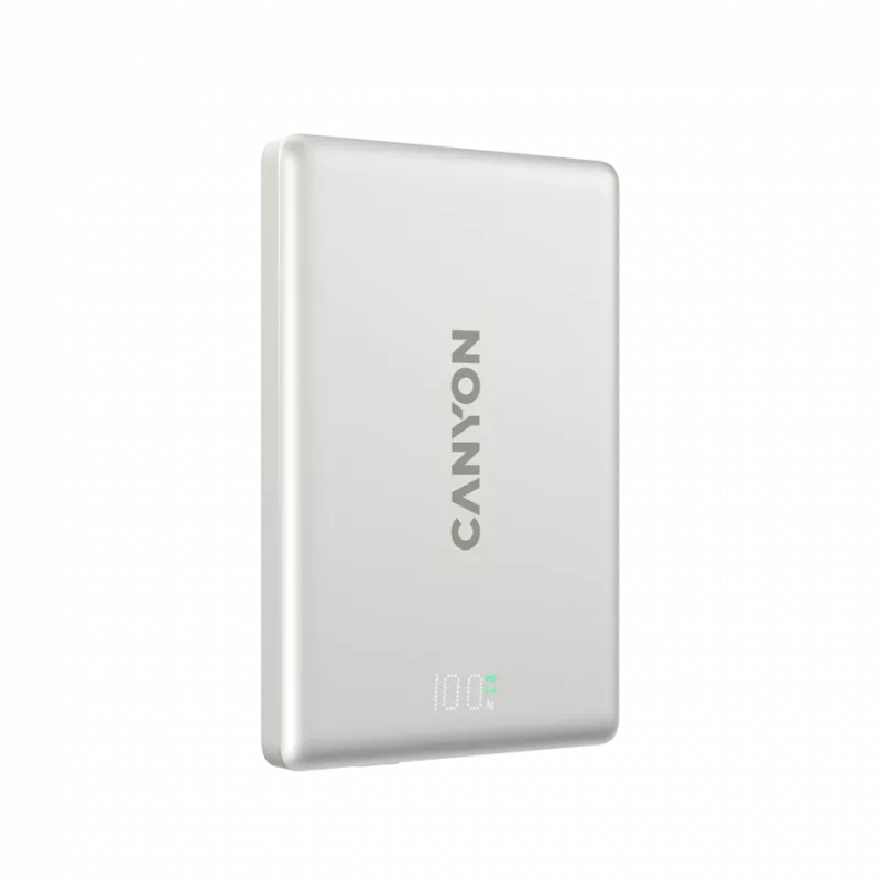 CANYON OnPower 500 PD20W Power Bank Magnético 5000mAh Alumínio Star Grey