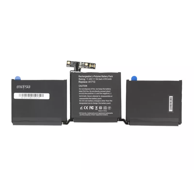 MITSU Bateria Apple MacBook Air A1713 PRO13 A1708