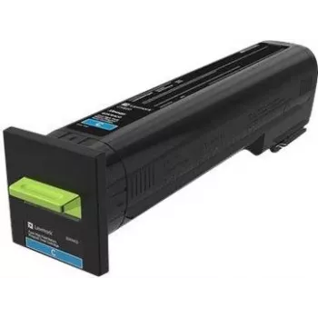 Lexmark 72K20CE Tinteiro de Toner Original Ciano Alta Capacidade para CS820, CX825, CX860