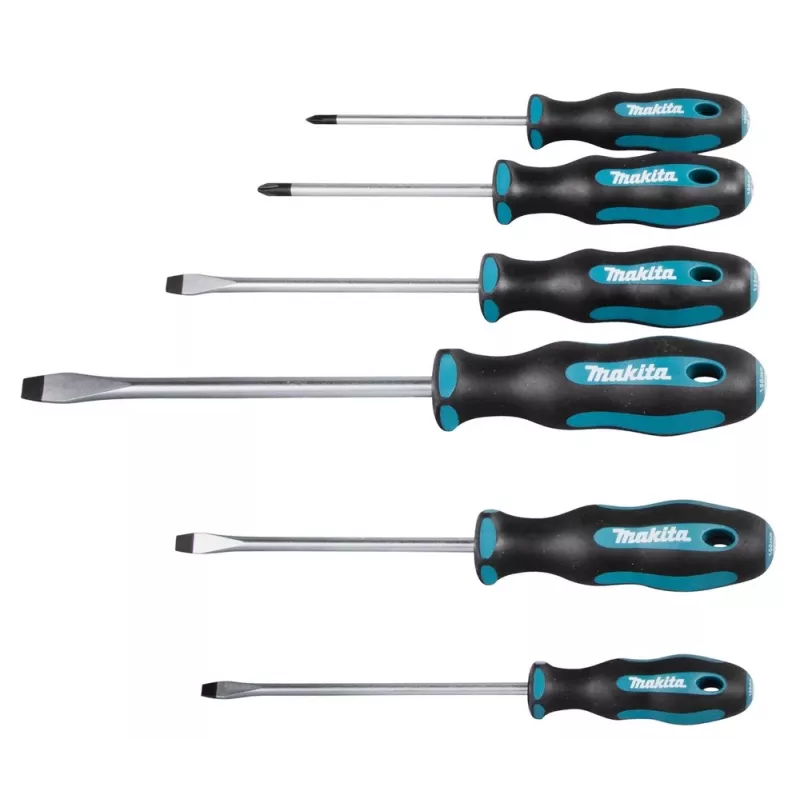 Makita E-10506 Conjunto de chaves de fendas, 6 un.