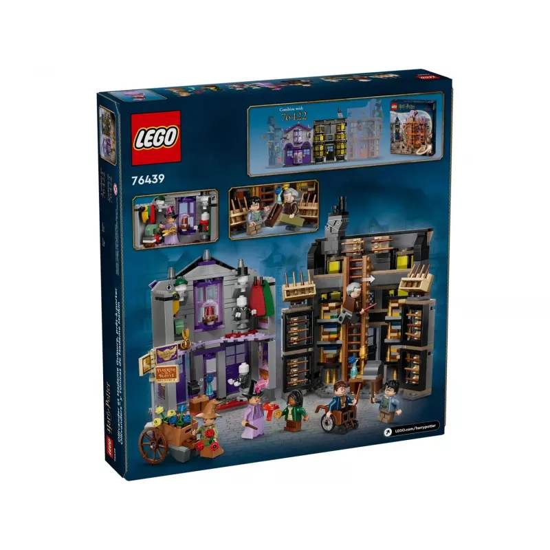 LEGO Harry Potter 76439 Ollivanders & Madam Malkin's Robes Conjunto de Construção (744 Peças)