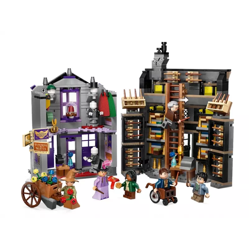 LEGO Harry Potter 76439 Ollivanders & Madam Malkin's Robes Conjunto de Construção (744 Peças)