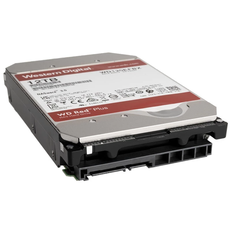 Western Digital WD Red Plus 12TB 3,5 polegadas SATA III 7200RPM 256MB disco rígido NAS WD120EFBX