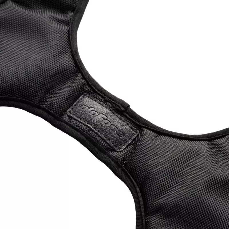 Ulefone Armor Pad 4 Holster Pro Capa Robusta com Alça de Mão, Alça de Ombro e Suporte - Preto