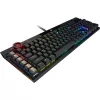 Corsair K100 RGB Teclado Gaming, CORSAIR OPX Interruptores Ótico-Mecânicos, RGB LED, Preto