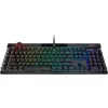 Corsair K100 RGB Teclado Gaming, CORSAIR OPX Interruptores Ótico-Mecânicos, RGB LED, Preto