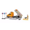 BRUDER MB Sprinter Municipal com Módulo de Luz e Som, Laranja, Escala 1:16