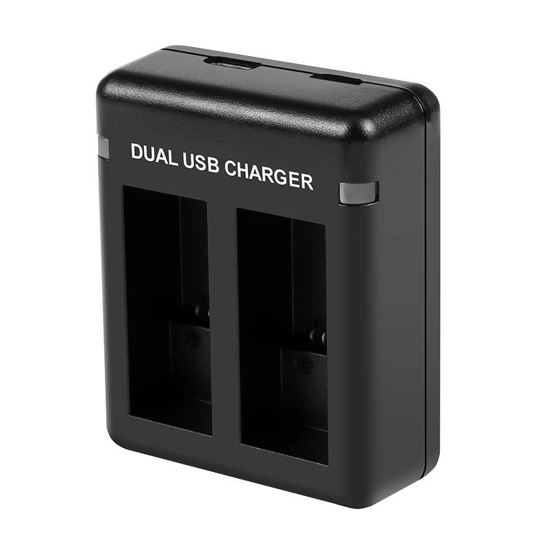 PULUZ PU919B Carregador de Bateria de Duplo Slot para GoPro Hero 9/10/11/12