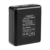 PULUZ PU919B Carregador de Bateria de Duplo Slot para GoPro Hero 9/10/11/12