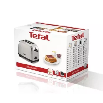 Tefal Ultra Mini Torradeira 2 Fatias Inox TT330D
