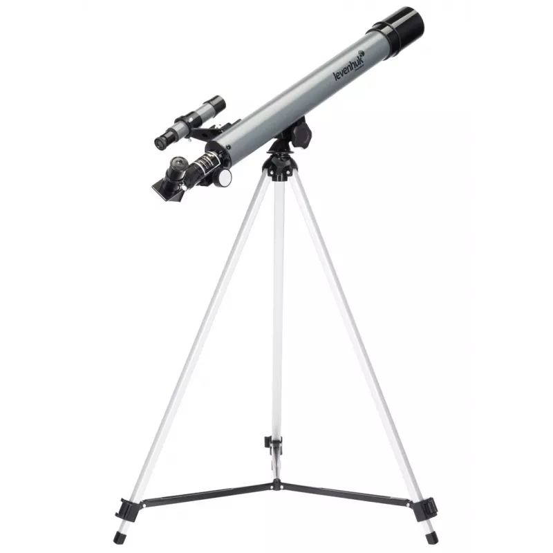 Levenhuk Blitz 50 Base Telescópio Refrator 100x Cinzento