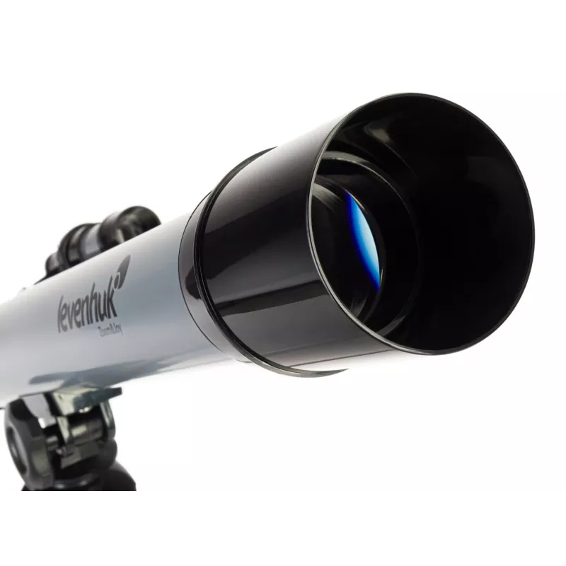 Levenhuk Blitz 50 Base Telescópio Refrator 100x Cinzento