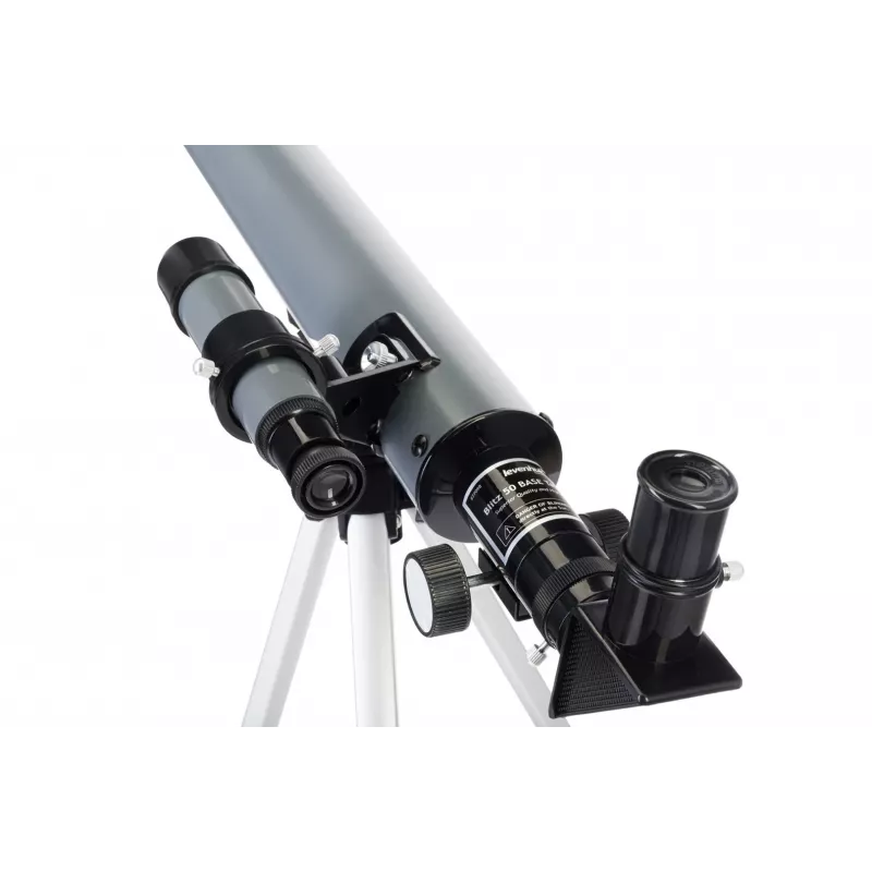 Levenhuk Blitz 50 Base Telescópio Refrator 100x Cinzento