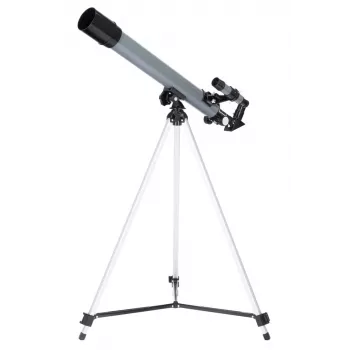 Levenhuk Blitz 50 Base Telescópio Refrator 100x Cinzento