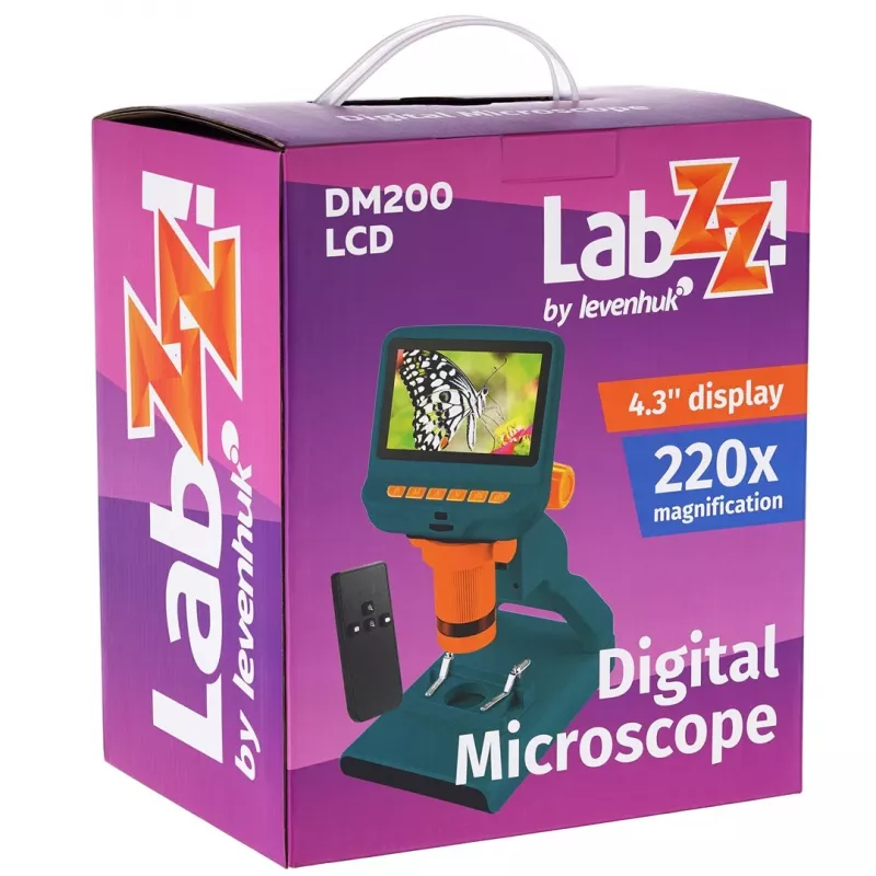 Levenhuk LabZZ DM200 Microscópio Digital LCD