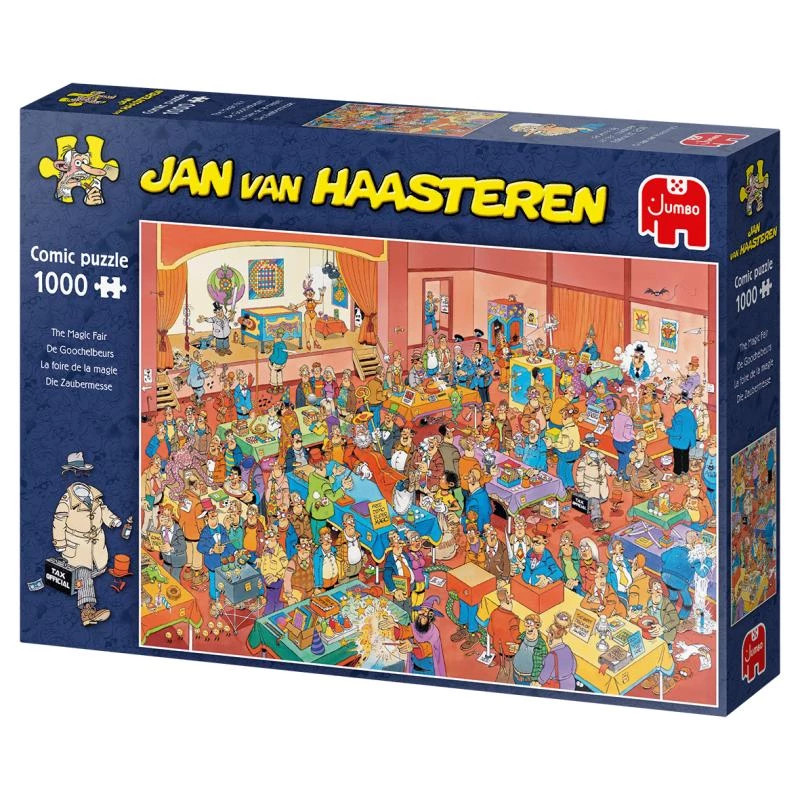 JUMBO SPIELE Jan van Haasteren The Magic Fair Puzzle de 1000 peças