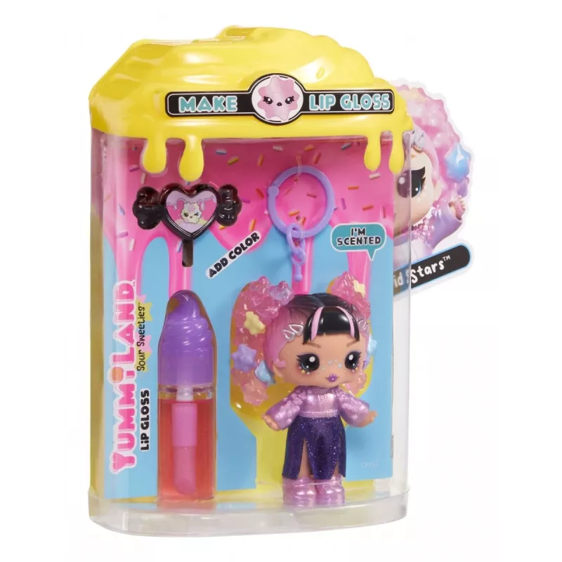 MGA ENTERTAINMENT Yummiland boneca com brilho labial Sour Sweeties – Astrid Stars