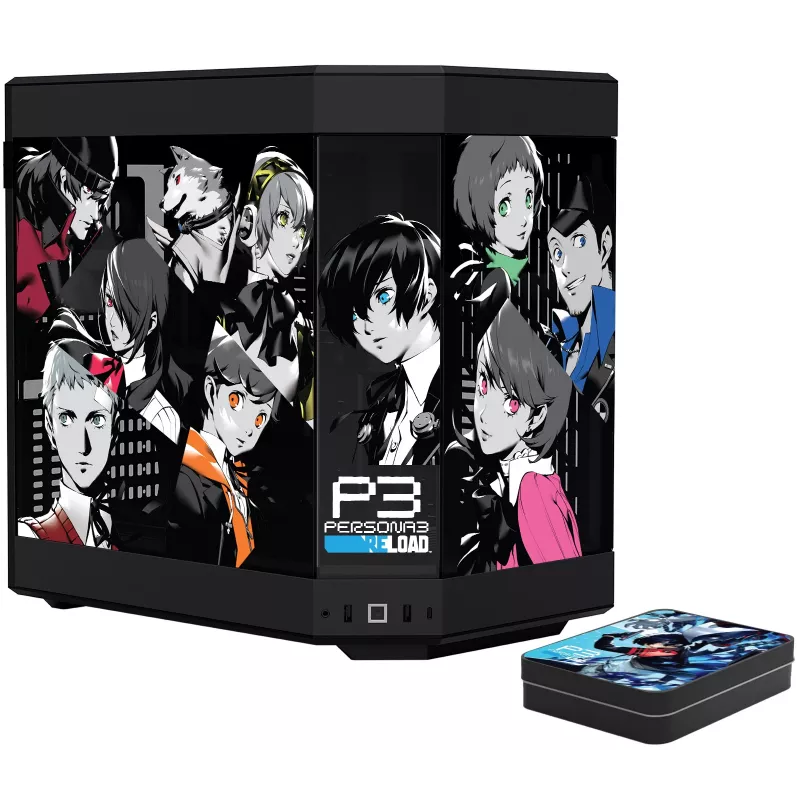 HYTE Y60 Persona 3 Reload Caixa Mid-Tower, vidro temperado, Azul-escuro/Preto