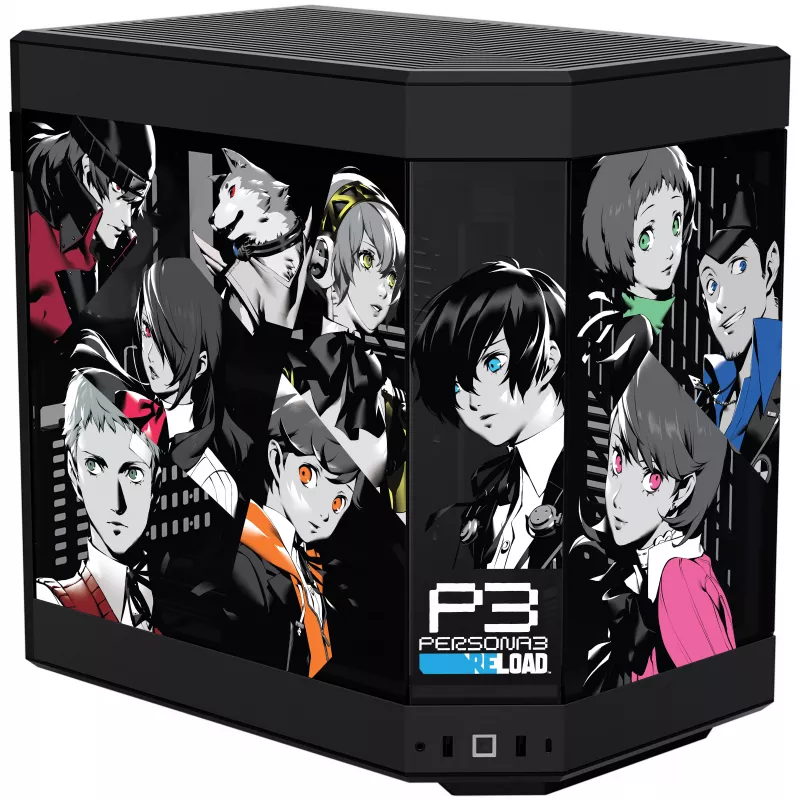 HYTE Y60 Persona 3 Reload Caixa Mid-Tower, vidro temperado, Azul-escuro/Preto