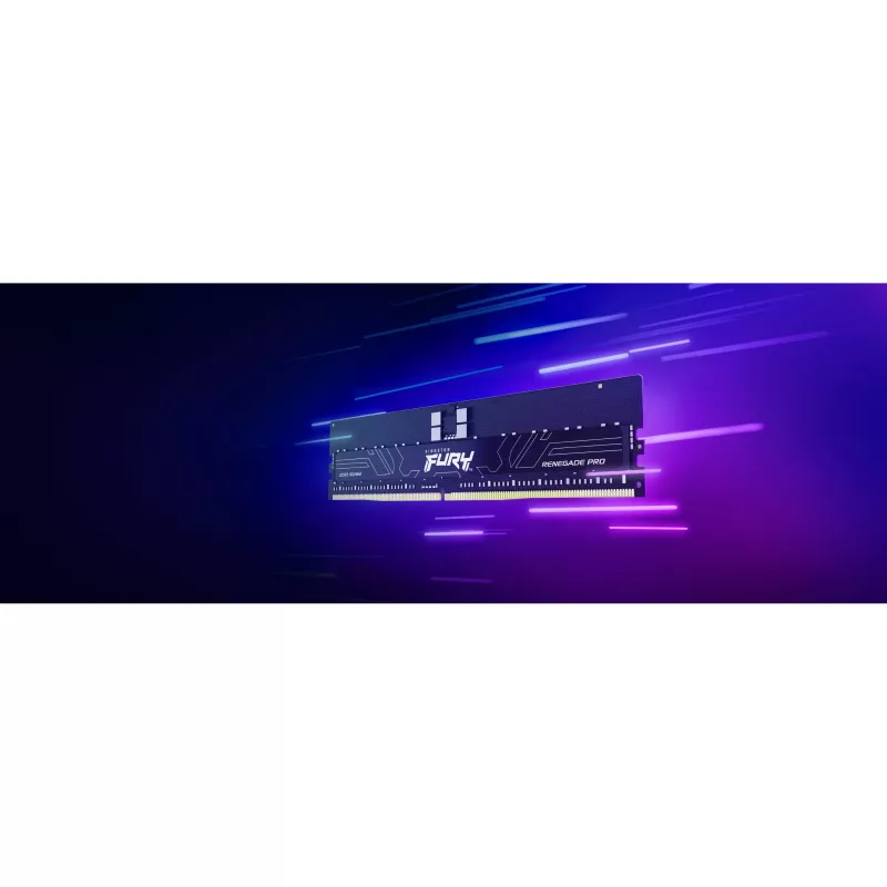 Kingston FURY Renegade Pro 256 GB (8x 32 GB) DDR5-5600 MHz CL28 RDIMM ECC Registered Kit de memória Preto